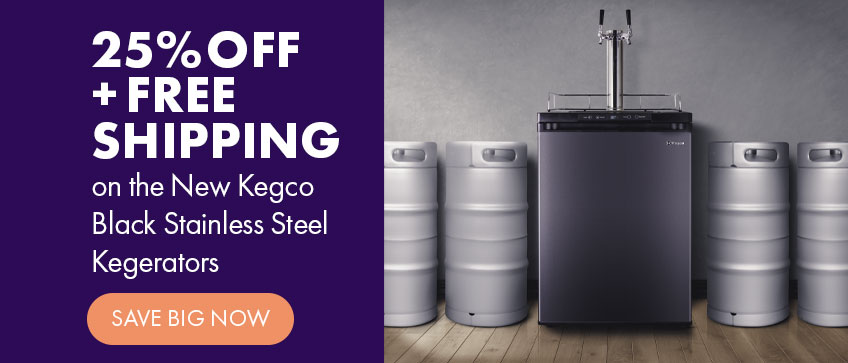 25% off +Free shipping on all black stainless steel models
